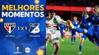 SÃO PAULO 1 X 1 MILLONARIOS - MELHORES MOMENTOS | COPA SUL-AMERICANA
