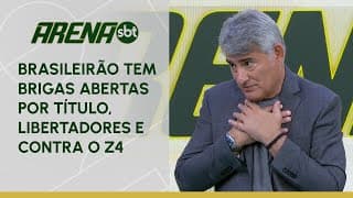 Análise Brasileirão: brigas abertas por título, Libertadores e contra o Z4 | Arena SBT (18/11/24)