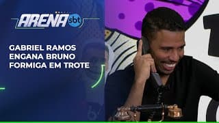 Gabriel Ramos engana Bruno Formiga em trote absurdo | Arena SBT (13/08/25)