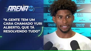 Garro e Memphis fazem falta? Hugo Souza exalta Yuri: “Tá resolvendo tudo” | Arena SBT (21/05/25)