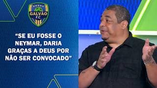Vampeta diz que Neymar deveria agradecer por não ser convocado | Galvão FC (16/03/26)