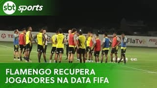 Flamengo aproveita Data Fifa e recupera condicionamento físico de jogadores | SBT Sports (08/09/24)