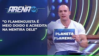 Mano provoca torcida do Flamengo após campanha para virar Nação: "Lunáticos" | Arena SBT (10/09/25)
