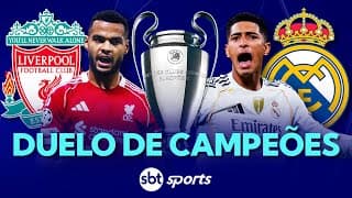 Duelo de gigantes no SBT: Liverpool x Real Madrid pela Champions! | SBT Sports (02/11/25)