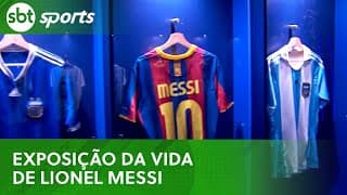 Conheça a exposição sobre a vida de Messi | SBT Sports (29/06/25)