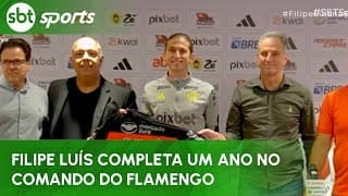 Filipe Luís completa um ano no comando do Flamengo | SBT Sports (05/10/25)