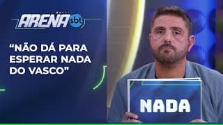 Vexame do Vasco gera reação unânime: "Não dá para esperar nada" | Arena SBT (16/07/25)