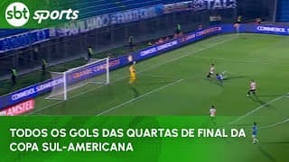 Todos os gols das quartas de final da Copa Sul-Americana | SBT Sports (22/09/24)