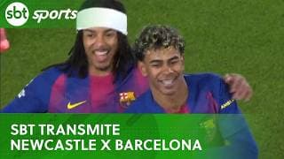 SBT transmite Newcastle x Barcelona pela Champions League | SBT Sports (08/03/26)