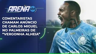 "Piada pronta": bancada repercute anúncio de Carlos Miguel no Palmeiras | Arena SBT (20/08/25)
