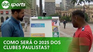 Termômetro da Bola: como será o ano de 2025 dos clubes paulistas? | SBT Sports (12/01/25)