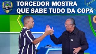 Quem é que Sabe? Torcedor prova que sabe tudo sobre a Copa do Mundo | Galvão FC (06/04/26)