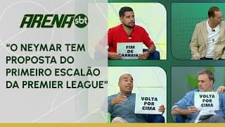 Bomba! Neymar tem proposta para jogar na Premier League, revela Sheik | Arena SBT (06/01/25)