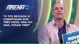 Nome de Tite ganha força no Corinthians para 2026, mas Mano rejeita e explica | Arena SBT (22/10/25)