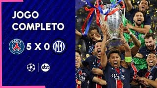 PSG 5 x 0 Inter de Milão - Jogo completo, com narração de Tiago Leifert I Final da Champions 2024/25