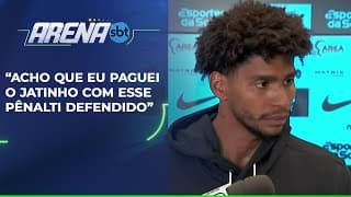 Hugo Souza, do Corinthians, defende pênalti e ironiza: “Pagou o jatinho” | Arena SBT (10/09/25)