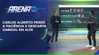 Carlos Alberto perde a paciência e descarta Gabigol em alta em 2025 | Arena SBT (07/05/25)