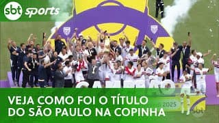 De virada, São Paulo vence Corinthians e conquista Copinha | SBT Sports (26/01/25)