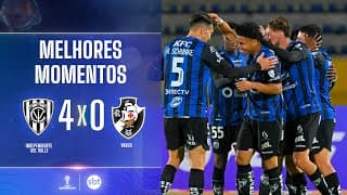 Independiente del Valle 4 x 0 Vasco - Melhores momentos, com Tiago Leifert | Copa Sul-Americana 2025