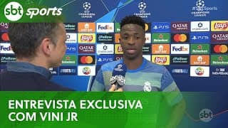 Entrevista exclusiva com Vini Jr após GOLAÇO na Champions! | SBT Sports (25/01/26)