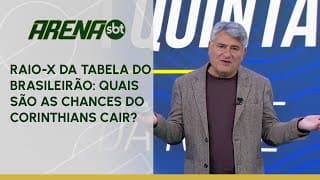 Raio-x da tabela do Brasileirão: quais são as chances do Corinthians cair? | Arena SBT (28/10/24)