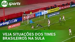 Relembre a situação dos times brasileiros na Copa Sul-Americana | SBT Sports (01/06/25)