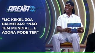 MC Kekel zoa Palmeiras: “Não tem Mundial… e agora pode ter” | Arena SBT (25/06/25)