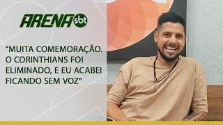 Cicinho explica ausência no Arena: "Corinthians eliminado, fiquei sem voz" | Arena SBT (21/10/24)