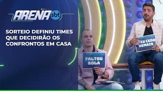 Copa do Brasil: quem é favorito após definição dos mandos das semifinais? | Arena SBT (22/10/25)
