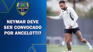 Neymar não jogará contra Mirassol; Ancelotti deve convocá-lo ainda assim? | Galvão FC (09/03/26)