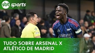 SBT transmite Arsenal x Atlético de Madrid pela Champions | SBT Sports (19/10/25)