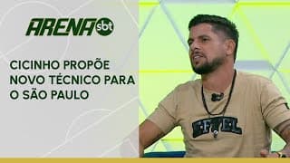 Adeus, Zubeldía? Cicinho propõe novo técnico para o São Paulo | Arena SBT (16/12/24)