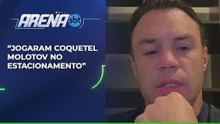 Kléber recorda protesto violento da torcida do Palmeiras: "Coquetel molotov" | Arena SBT (13/08/25)