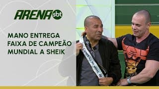 Corinthians 2012: Mano entrega faixa de campeão Mundial a Sheik | Arena SBT (16/12/24)