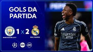 Manchester City 1 x 2 Real Madrid - Gols da partida | Champions League 2025/26