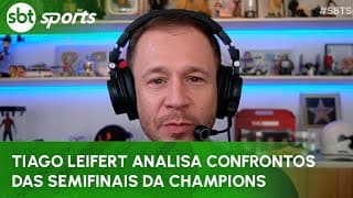 Tiago Leifert analisa confrontos das semifinais da Champions League | SBT Sports (04/05/2025)
