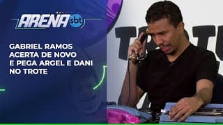 Gabriel Ramos engana Argel e Dani Hypólito em trote | Arena SBT (24/07/25)