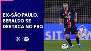 PSG x Inter de Milão: ex-São Paulo, Beraldo se destaca no Paris Saint-Germain | Champions 2024/25