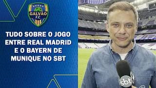 Com retorno de Militão, Real Madrid recebe o Bayern pela Champions League | Galvão FC (06/04/26)