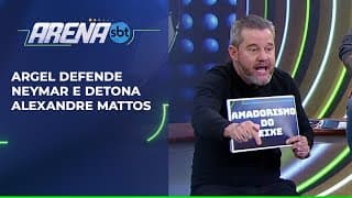 Argel defende Neymar e detona Mattos: “Vai arrebentar o Santos!” | Arena SBT (02/07/25)