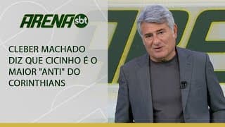 Cleber Machado diz que Cicinho é o maior "anti" do Corinthians | Arena SBT (14/10/24)