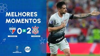 Fortaleza 0 x 2 Corinthians - Melhores momentos | Copa Sul-Americana 2024