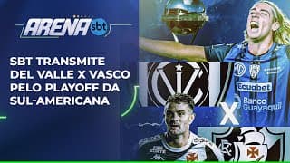 Comentaristas do Arena SBT debatem duelo do Vasco na Copa Sul-Americana | Arena SBT (09/07/25)