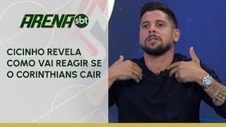 Cicinho revela como vai reagir se o Corinthians cair | Arena SBT (28/10/24)