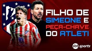 Giuliano Simeone: filho do técnico é peça-chave no Atlético de Madrid | SBT Sports (09/11/25)