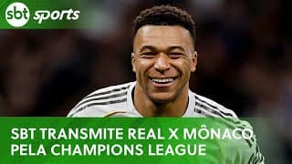 Champions League volta ao SBT com Real Madrid x Mônaco | SBT Sports (18/01/26)