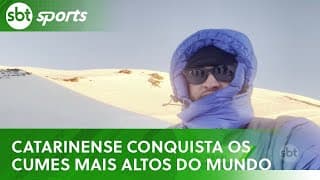 Catarinense vai escalar as montanhas mais altas do planeta | SBT Sports (20/07/25)