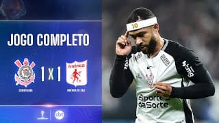Corinthians 1 x 1 América de Cali - Jogo completo com narração de Tiago Leifert I Sul-Americana 2025