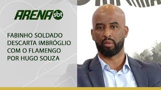 Fabinho Soldado descarta imbróglio com o Flamengo por Hugo Souza: "Resolvido" | Arena SBT (21/10/24)