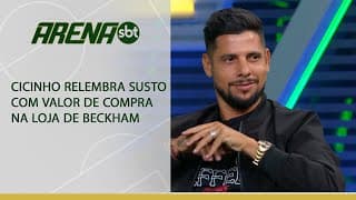 Cicinho relembra susto com valor de compra na loja de Beckham | Arena SBT (09/09/24)